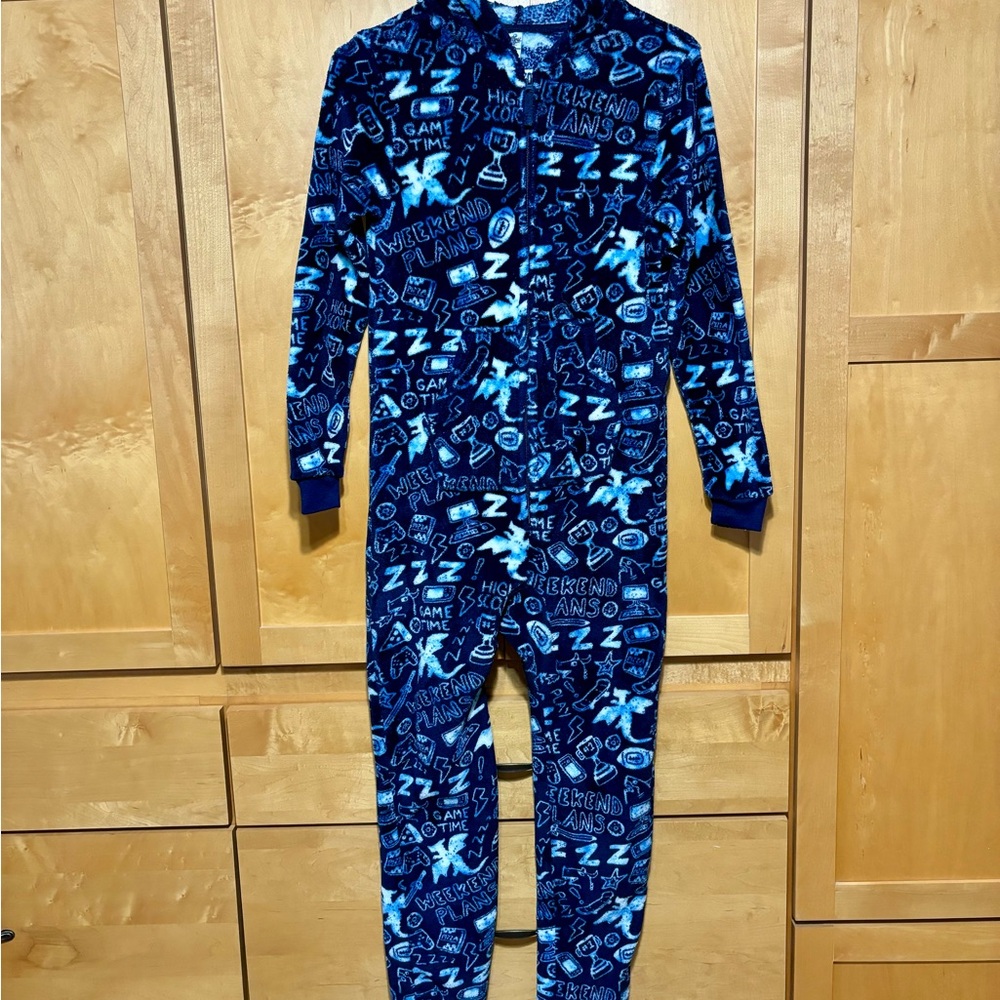 Cat & Jack onesie pajamas